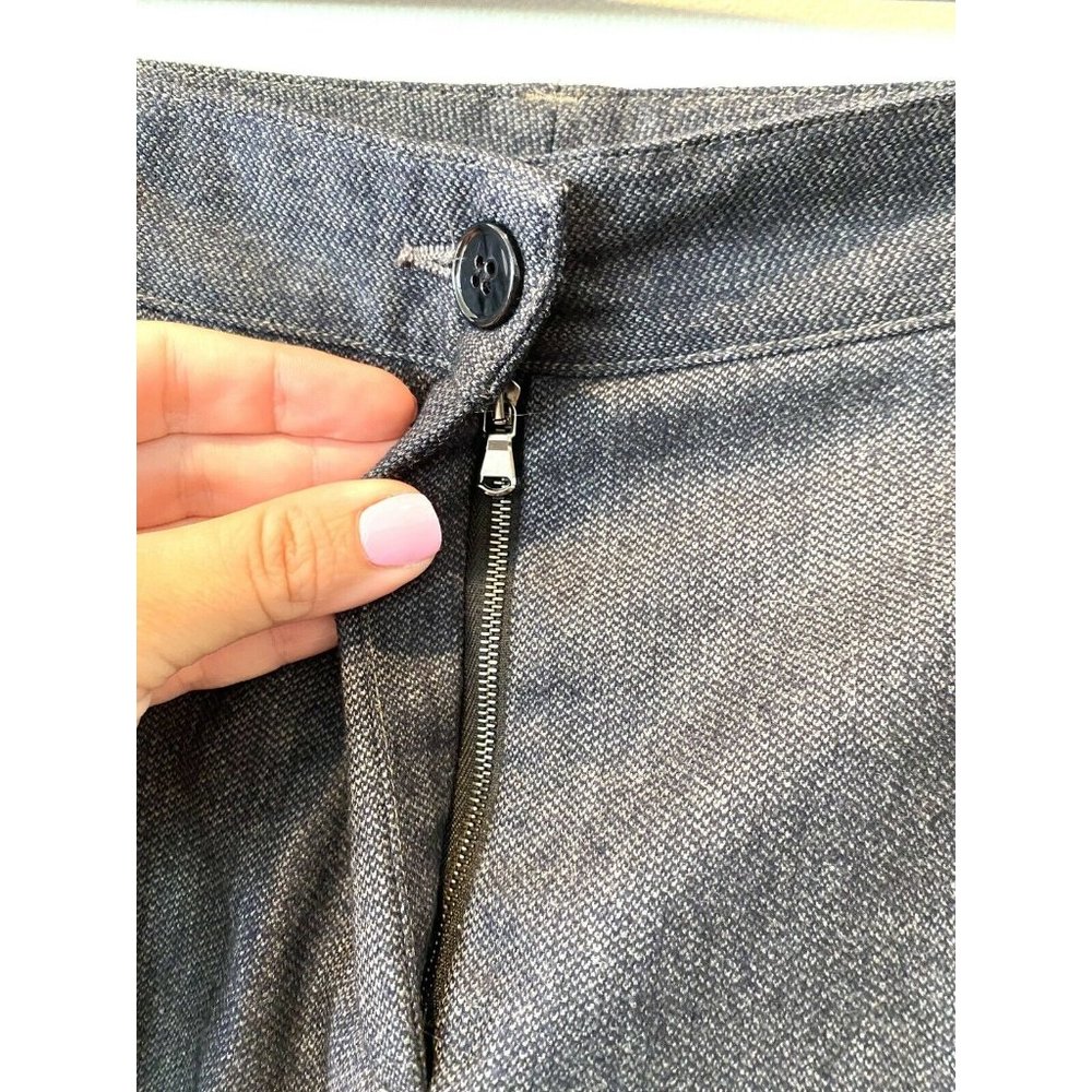 New Dolce & Gabbana Women’s Wool Grey Trouser Pant - Picture 2 of 12